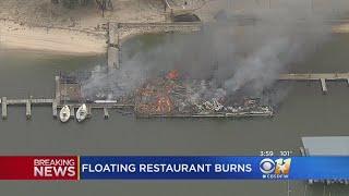 Vacant Floating Restaurant On Eagle Mountain Lake Burns Down