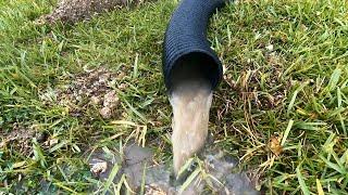 FRENCH DRAIN Gravity Discharge