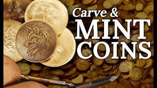 Carving and Minting Custom Coins at Home!