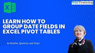 How to group dates in Pivot Table reports