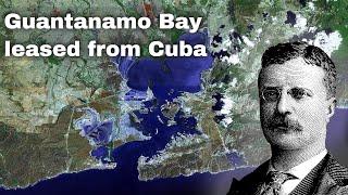 23rd February 1903: Theodore Roosevelt leases Guantanamo Bay from Cuba in perpetuity