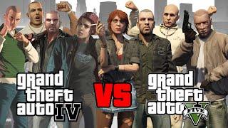 GTA 4 Characters Who Returned in GTA 5 (2008 VS 2013)