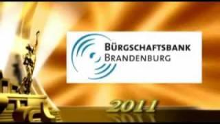 Bürgschaftsbank Brandenburg GmbH ist Bank des Jahres 2011