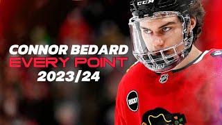 Every Connor Bedard 2023/24 Regular Season Point (ALL 61 POINTS)