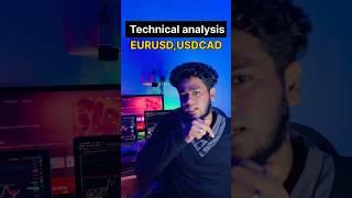 Technical analysis EURUSD,USDCAD