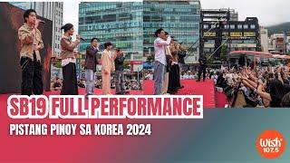 SB19 Full Stage Performance at the Pistang Pinoy Sa Korea Event - June 9, 2024