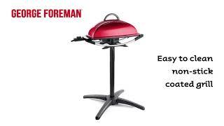 Indoor/Outdoor BBQ Grill 360° GGR201RAU - George Foreman