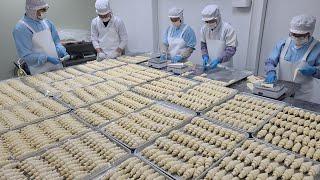 원룸에서 시작해 공장까지 차린 빵집?! 압도적인 크로와상 대량생산 과정 Croissant mass production process - Korean street food