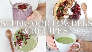 Superfood Powder Favourites & Recipes (Vegan/Plant-based) | JessBeautician