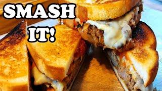 Ultimate Smashed Sandwich Melt Quick Easy & Delicious!!!