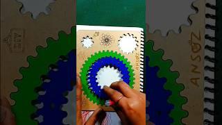 The Spirograph I enjoy in my childhood memories!!#shorts #youtubeshorts