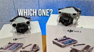 DJI Mini 3 Pro vs Mini 3 - Full Comparison - Which is best for Beginner or Add-on?