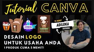 Tutorial Canva Cara Membuat Logo Dengan Canva #Canva #Adiloka