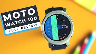 Moto Watch 100 Review: Great Design Meets Fitness Tracker Like Performance...