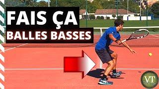 COMMENT JOUER LES BALLES BASSES ? (Fini les fautes !)