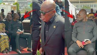 Prez Akuffo Addo snubs Kennedy Agyapong, at Wofa Kk’s burial ceremony, Next showdown! .. ?