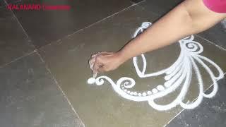 deepam muggulu, deep Pooja rangoli, deep amavasya rangoli