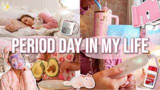 *realistic* Period Day In My Life ️ | Endometriosis Update, Cravings, Cramps, Tips | Lauren Norris