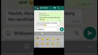 CHAT HOT !!! Coba chat istri teman malah untung