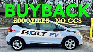 WINTER EV NIGHTMARE - 500 Miles With No DC Fast Charging   Chevy Bolt Buyback