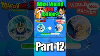 DB What would you rather? #anime #foryou #4k #dragonball #ai #quiz #viralvideo #goku #manganimew0rld