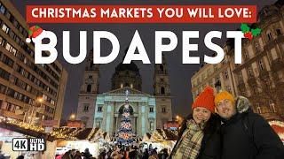 (4K) You will LOVE Budapest’s Christmas Markets! | FREE itinerary & Bratislava Christmas Markets