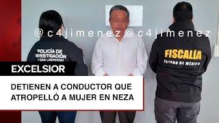 Cae en SLP cafre que arrastró con su auto a mujer en Neza