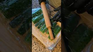 Рецепт закуски Битые огурцы #рецепт #закуска #битыеогурцы