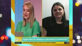 Roxana Molocea, coordonator Telefonul Vârstnicului, interviu pentru Speranța TV