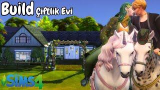 The Sims 4 Türkçe - BUILD - ÇİFTLİK EVİ! Zor Hayatlar Mücadelesi