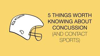 What are the risks of concussion in contact sports?