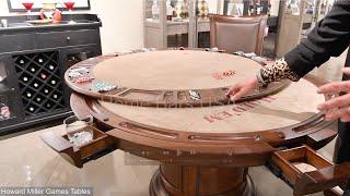 Howard Miller Game and Poker Tables at Home Bars USA