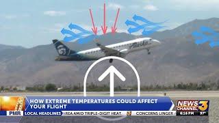 How extreme temperatures can affect flights in the Coachella Valley