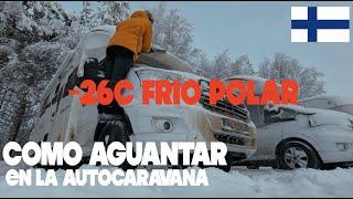 COMO PREPARAR AUTOCARAVANA PARA -26C LAPONIA | VLOG² 77