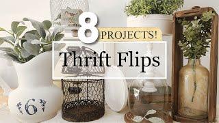 Thrift Flips • Painting Techniques • DIY Upcycling Thrifted Home Decor • Trash to Treasure