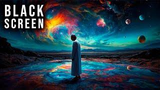 Hypnotic Music To Experience Parallel Dimensions | Theta Waves Sleep Music | Black Screen Trance