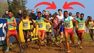 Jakob Ingebrigtsen VS 20 African Champions CRAZY Cross Country Race