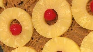 How to make Pineapple Upside-Down Cake/Rockinraffi Episode7