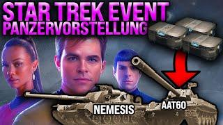 Neue Panzer AAT60 & Nemesis in World of Tanks! Star-Trek-Event!