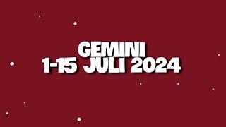 Ramalan GEMINI 1-15 Juli 24"PERBAIKI SPIRITUALMU, AWAL BARU MENANTI" | Aurelia Tarot