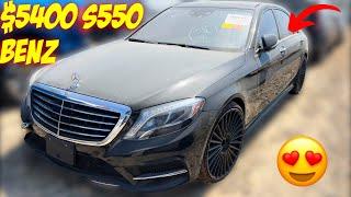 Mercedes Benz S550 WIth A Pre-Bid Of $5400 At Auction