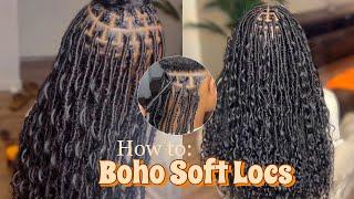 Goddess Boho Soft Locs | THE BEST METHOD | •BraidsByTyTi