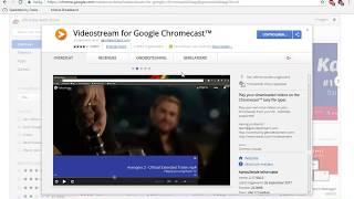 Videostream for Chromecast  [how to install +  example with subs]