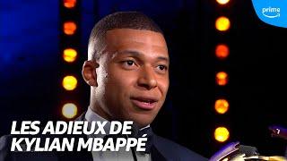  Le discours d'ADIEU de Kylian Mbappé aux Trophées UNFP !