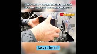 Carpuride motorcycle carplay, Waterproof, Touchable with gloves