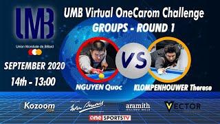 NGUYEN Quoc Nguyen  VS KLOMPENHOUWER Therese [GROUP B]  | UMB OneCarom