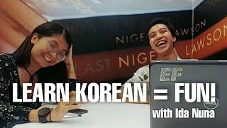 Nuna's Way to Learn Korean = FUN TIME!