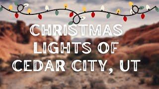 Things to do in Cedar City Utah | Christmas Lights