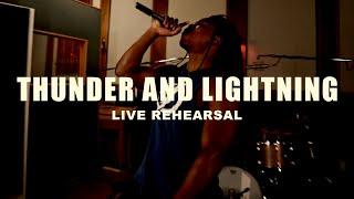 THUNDER AND LIGHTNING - Vo Williams Live Rehearsal BTS