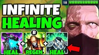 THE MOST UNFAIR SINGED BUILD IN LEAGUE OF LEGENDS! (LITERALLY INFINITE HEALING)